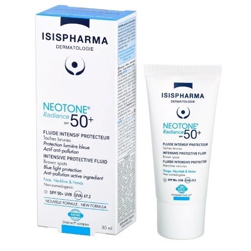 Крем Isispharma (Исисфарма) от пигментных пятен Neotone (Неотон) Prevent SPF50+ с тонирующим эффектом 30мл