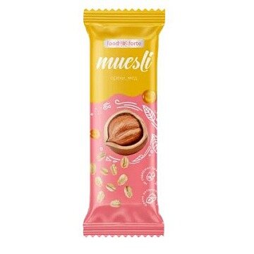 Батончик-мюсли Foodforte орехи/мед 50 г