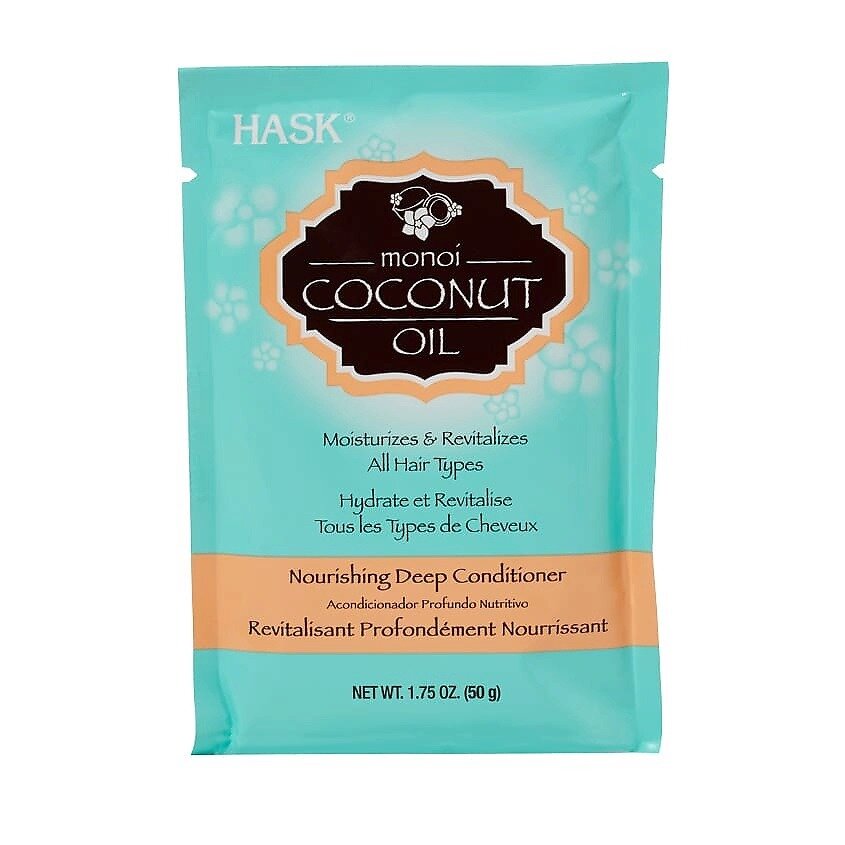 Маска для волос питательная Hask с кокосовым маслом 18 г