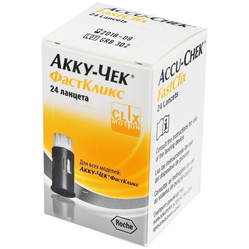 Accu-Chek FastClix (Акку-Чек ФастКликс) Ланцеты 24 шт.