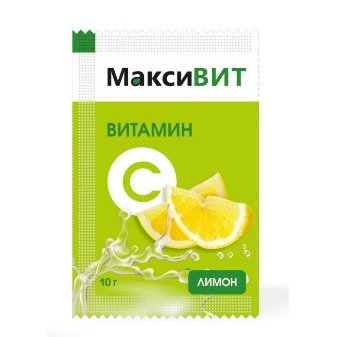 Аскорбиновая кислота Максавит Витамин С Лимон порошок 1 шт.