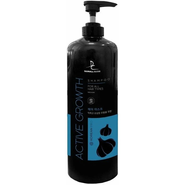 Шампунь для активации роста волос Korean Pro Doral Collection с экстрактом чеснока 1,2 л