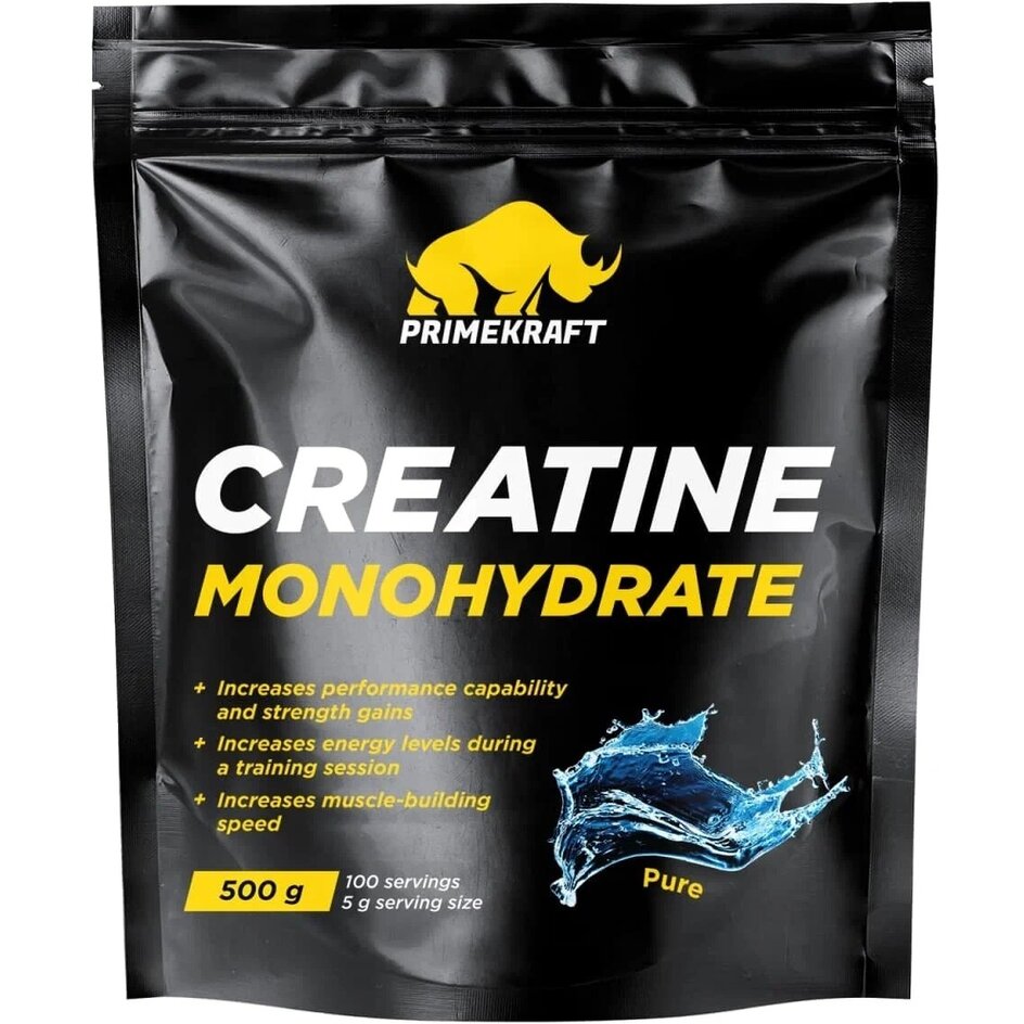Creatine Monohydrate PrimeKraft 100 % Pure без вкуса 500 г