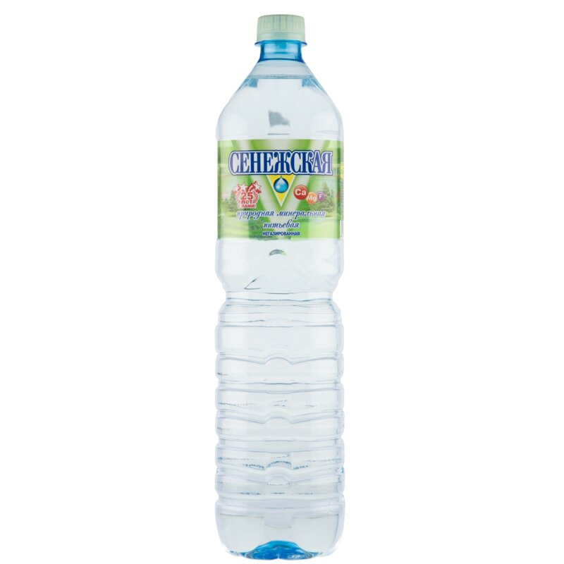 Вода питьевая негазированная Сенежская 1,5 л
