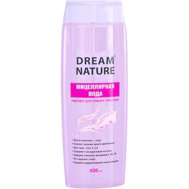 Мицеллярная вода Dream Nature для всех типов кожи 400 мл