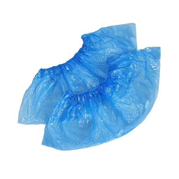 Бахилы полиэтиленовые Эконом 20 мкм пара 50 шт.