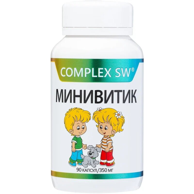 Минивитик Complex SW капсулы 350 мг 90 шт.