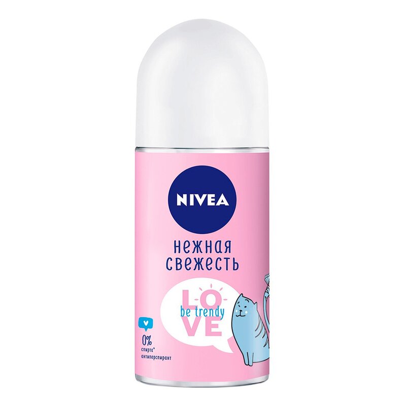 Антиперспирант роликовый Nivea love be trendy нежная свежесть 50 мл