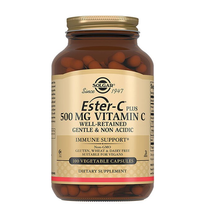 Solgar Эстер-С Плюс витамин С капсулы 500 мг 50 шт.