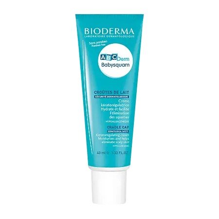 Крем от молочных корочек Bioderma ABCDerm Babysquam 40 мл