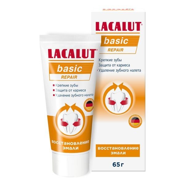 Зубная паста Lacalut basic repair 65 г