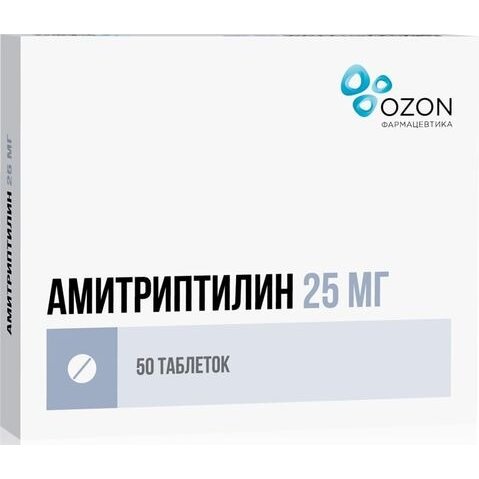 Амитриптилин Озон Фарм таблетки 25 мг 50 шт.