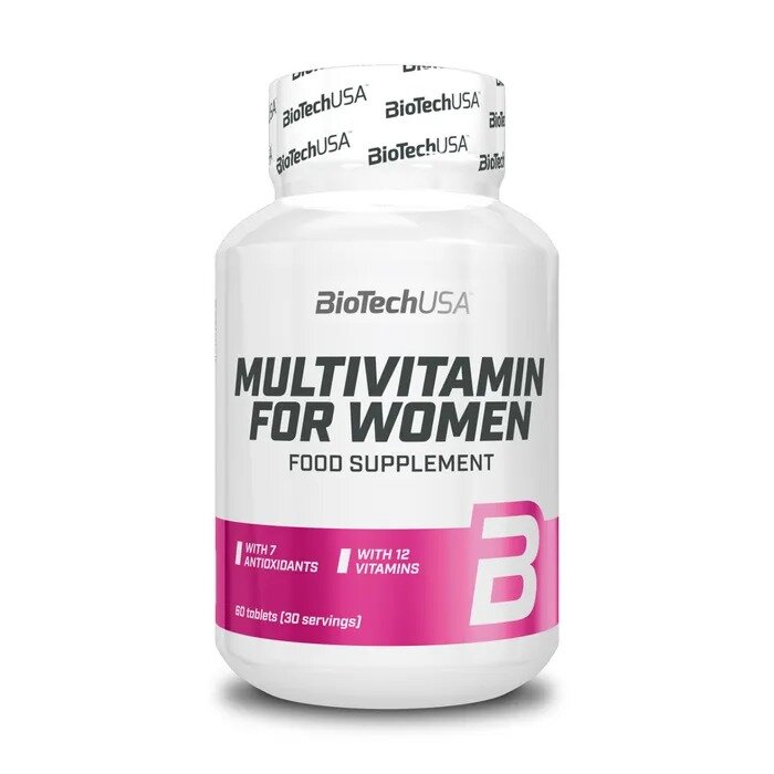 Мультивитамины для женщин BiotechUSA таблетки 1720 мг 60 шт.
