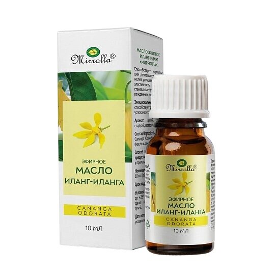 Масло эфирное Mirrolla Иланг-иланг 10 мл