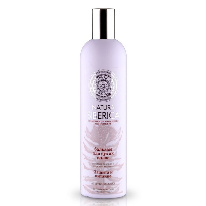Бальзам Натура Сиберика (Natura Siberica) для сухих волос Защита и Питание 400 мл