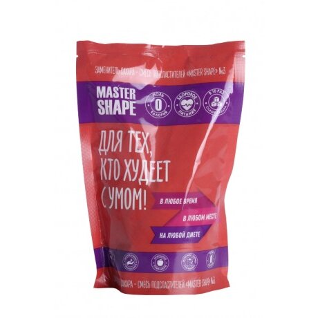 Сахарозаменитель Master Shape №3 дой-пакет 500 г