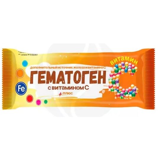 Гематоген с витаминами (C-вита плюс) 50 г