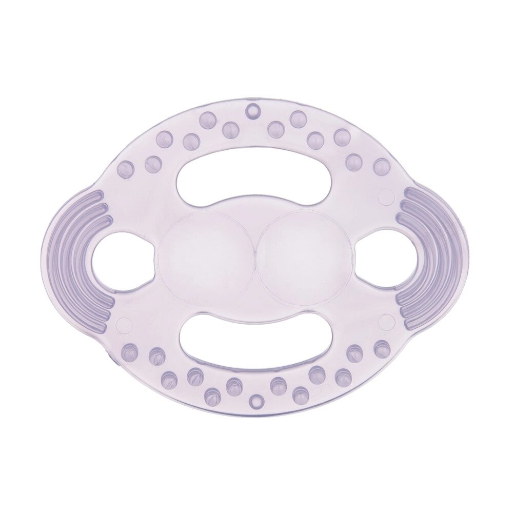 Canpol babies прорезыватель мягкий прозрачный фиолетовый нло