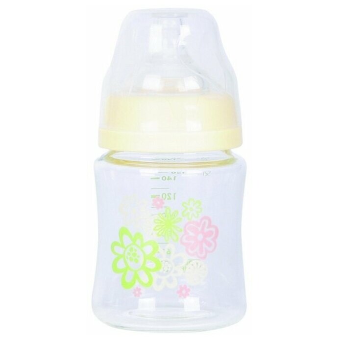 Бутылочка Пома стеклянная с широким горлом 150 мл