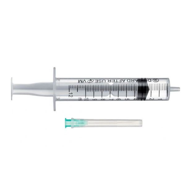Шприц 3-х компонентный Vogt Medical с иглой 21G 1/2 0,8х40 мм 10 мл 1 шт.