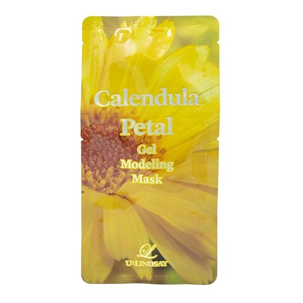 Маска для лица Lindsay альгинатная моделирующая с лепестками календулы 1 шт.