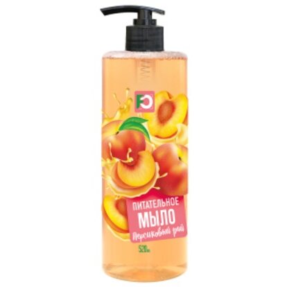 Мыло для рук Персиковый Рай питательное 520 мл