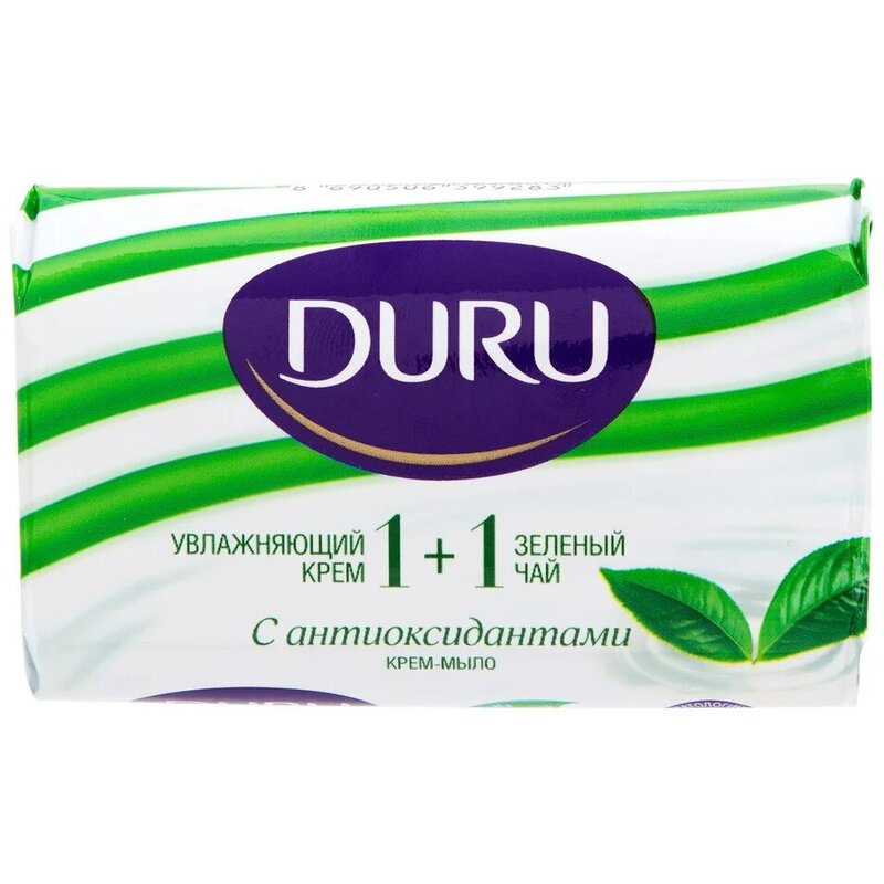 Duru soft sensations мыло зеленый чай 80 г