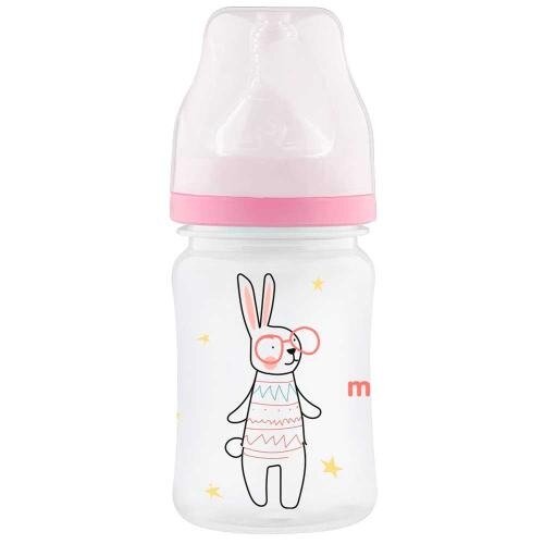 Бутылочка для кормления Mepsi Bunny арт.0223 0-3 месяца 150 мл
