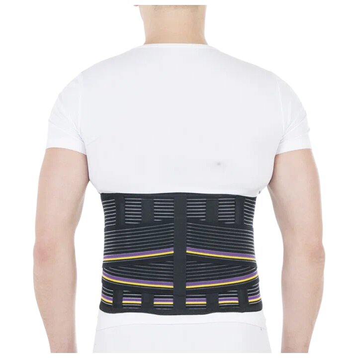 Тривес корсет ортопед. пояснично-крестцовый черный размер xxl/7 (122-140) ширина 25см т-1560