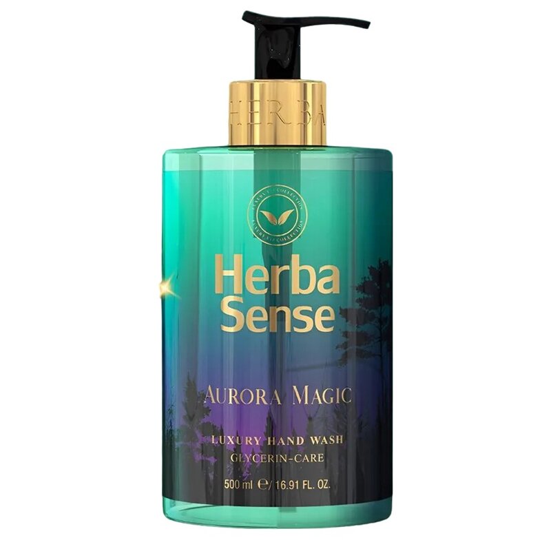 Мыло жидкое для рук HerbaSense Волшебная Аврора 500 мл