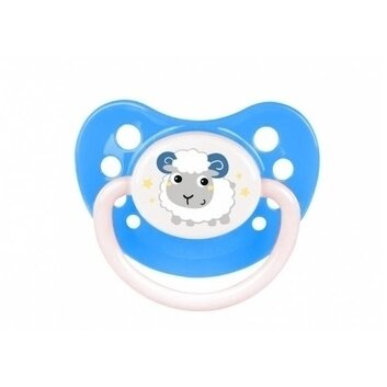 Пустышка Canpol babies латексная голубая 6-18 мес