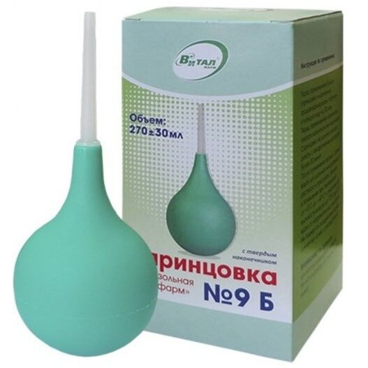 Спринцовка с твердым наконечником Б-9 270 мл