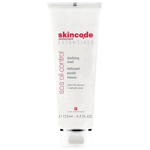 Средство SOS Skincode Essentials очищающее для жирной кожи 125 мл