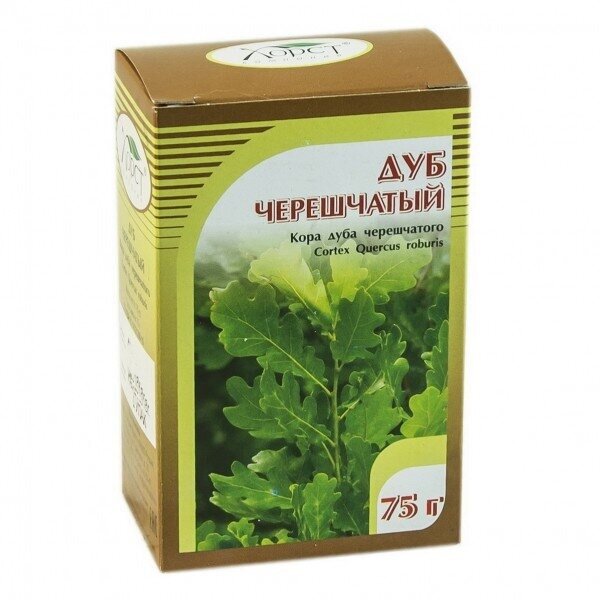 Дуба черешчатого кора 75 г