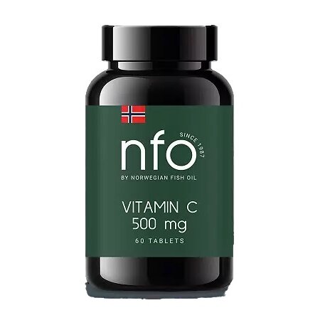 Витамин С Norwegian Fish Oil таблетки жевательные 500 мг 60 шт.