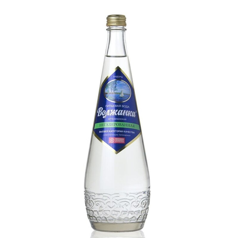 Вода мин Волжанка б/газ 0,75 л стекло 1 шт.