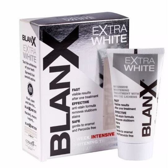 Зубная паста Blanx Extra White Интенсивно отбеливающая 30 мл