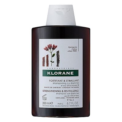 Шампунь Klorane укрепляющий экстракт хинина 200 мл