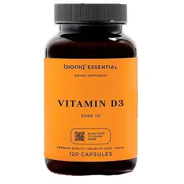 Витамин Д3 Bioniq Essential капсулы 120 шт.