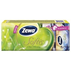 Платки носовые Zewa Softis 9x10 шт.