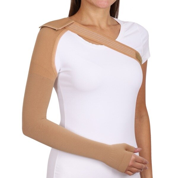 Рукав компрессионный Tonus Elast 1 класс с ремнем и полуперчаткой р.4 (XXL) арт. 0403-02