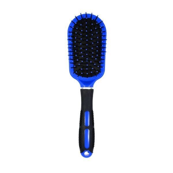 Щетка Inter-Vion для волос пластиковая с цветной ручкой