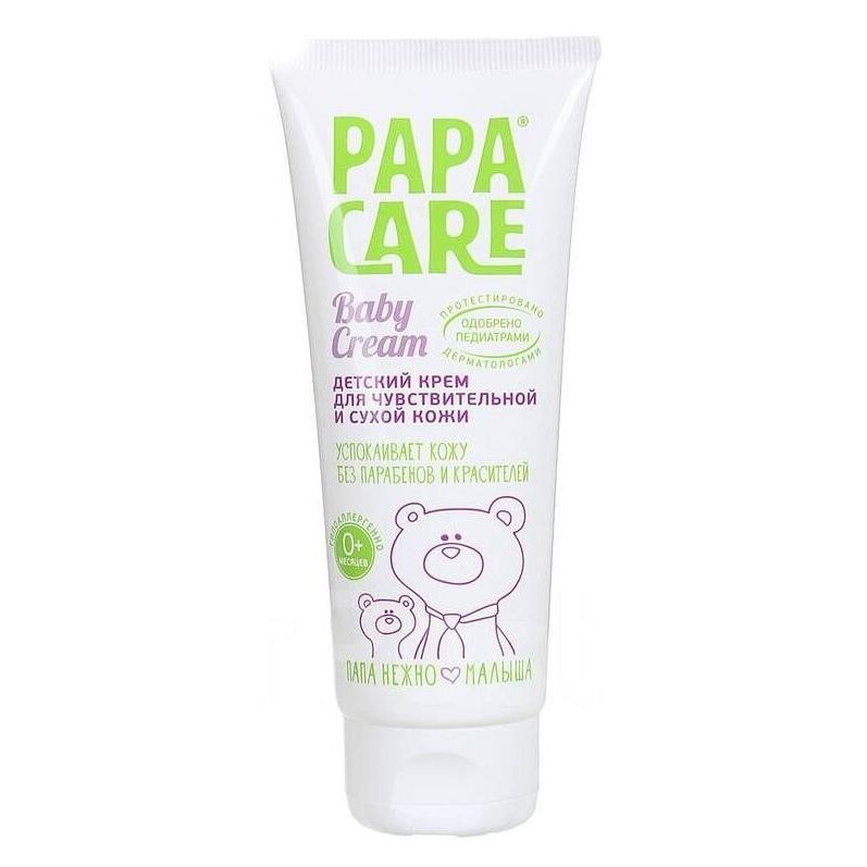 Крем детский Papa Care для чувствительной и сухой кожи 0+ 100 мл