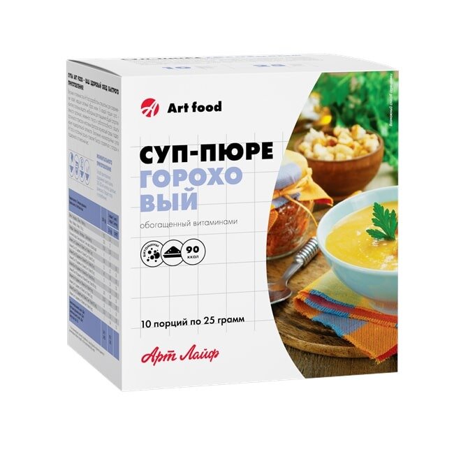 Суп-крем Артлайф гороховый 25 г