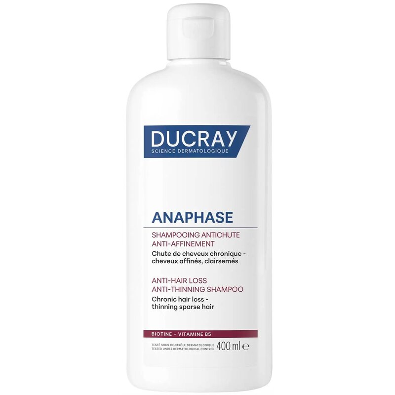 Шампунь Ducray Anaphase Стимулирующий для ослабленных волос против хронического выпадения 400 мл