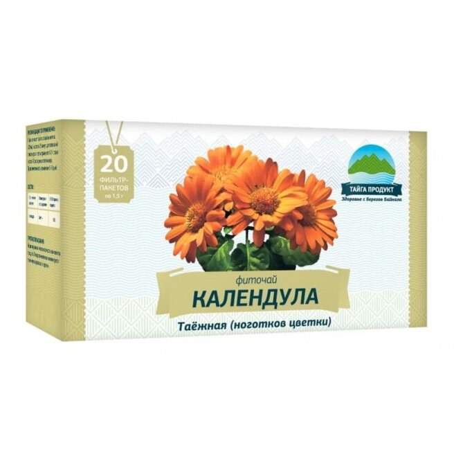 Чайный напиток Календула ф/п 1,5 г 20 шт.