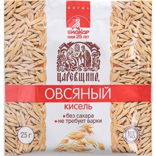 Кисель овсяный Царевщино без сахара 25 г