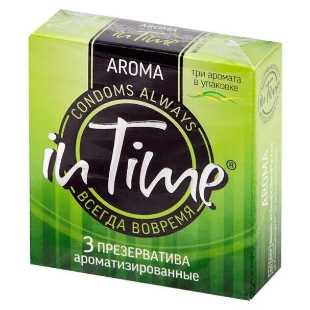 Презервативы In Time Aroma ароматизированные 3 шт.