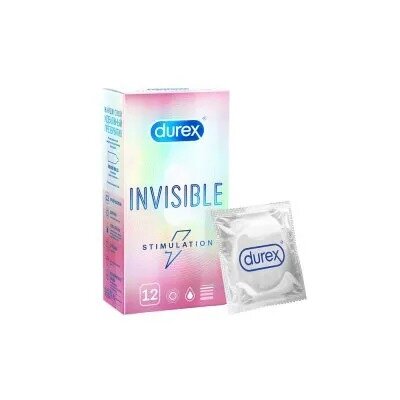 Презервативы Durex invisible stimulation 12 шт.