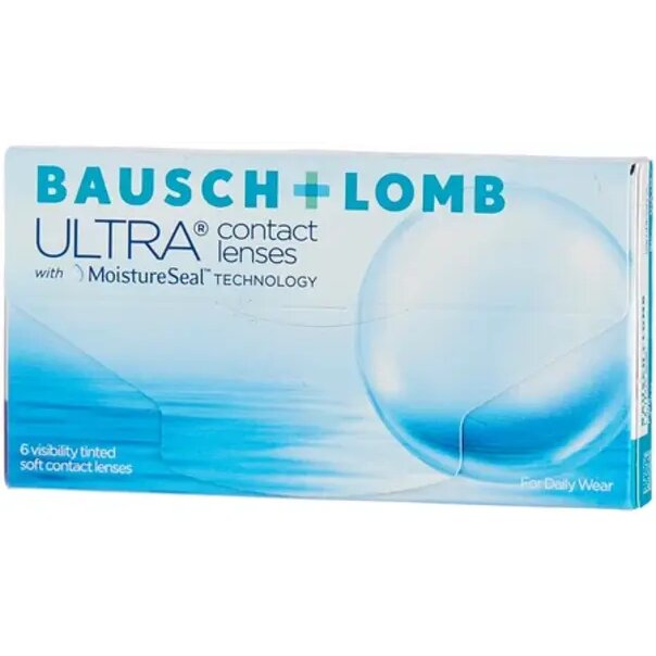 Линзы контактные Ultra Bausch+Lomb (8.5/-9,00) 6шт